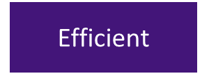 Efficient